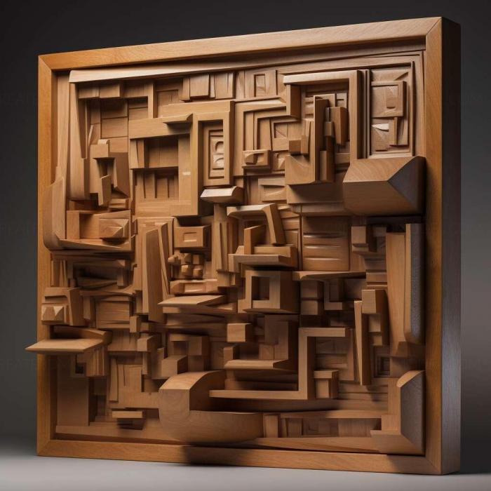 نموذج ثلاثي الأبعاد لآلة CNC 3D Art 